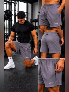 TLF Reps Mesh 5” Fitted Shorts - Light Ridge